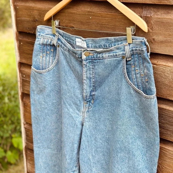 Vintage French Dressing High Rise Jeans - Size 18 - Picture 4 of 8